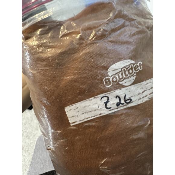 Evereve L Women Alexa Double Breasted Linen Blazer Unlined Padded Shoulder Z26 - Picture 11 of 11